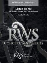 Listen to Me Concert Band sheet music cover